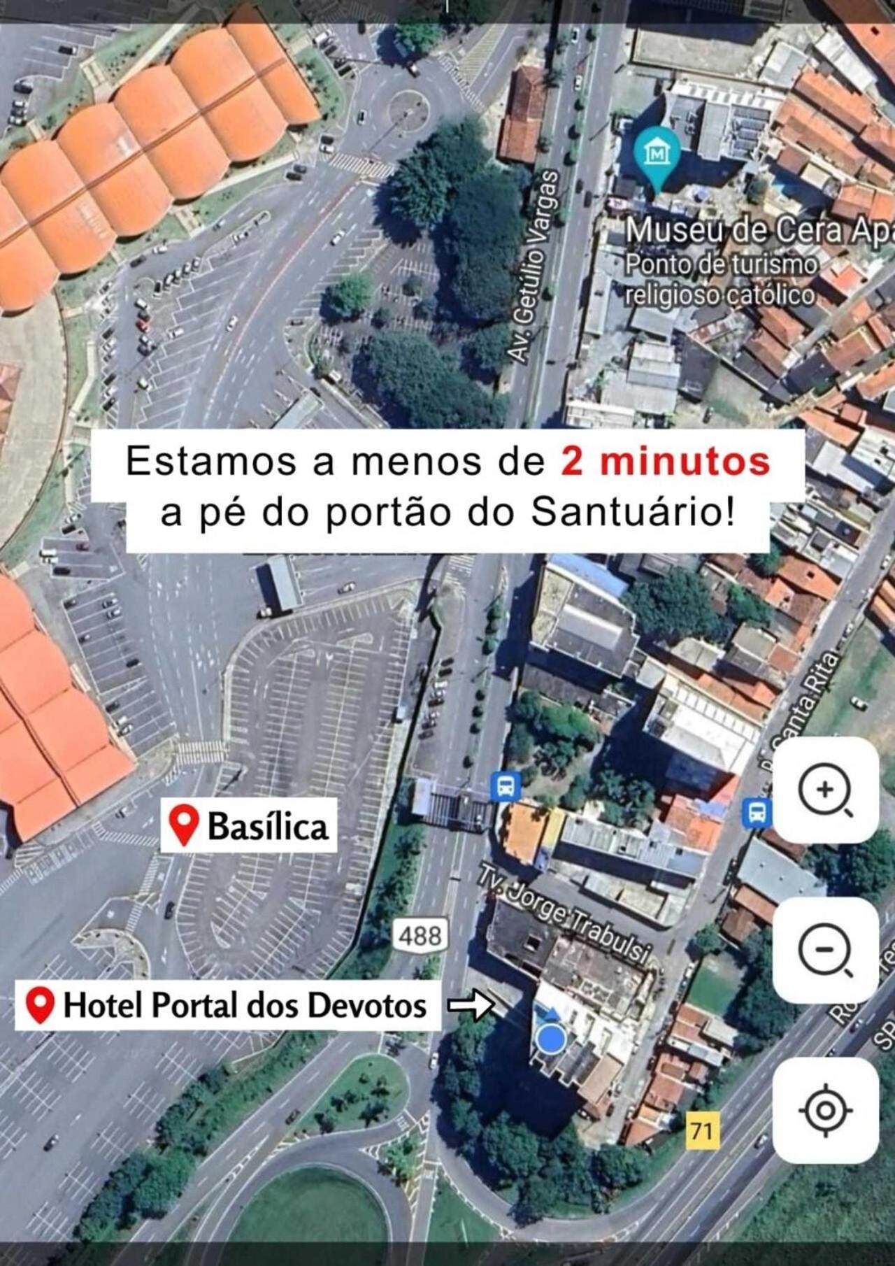 Hotel Portal Dos Devotos Aparecida  Exteriör bild
